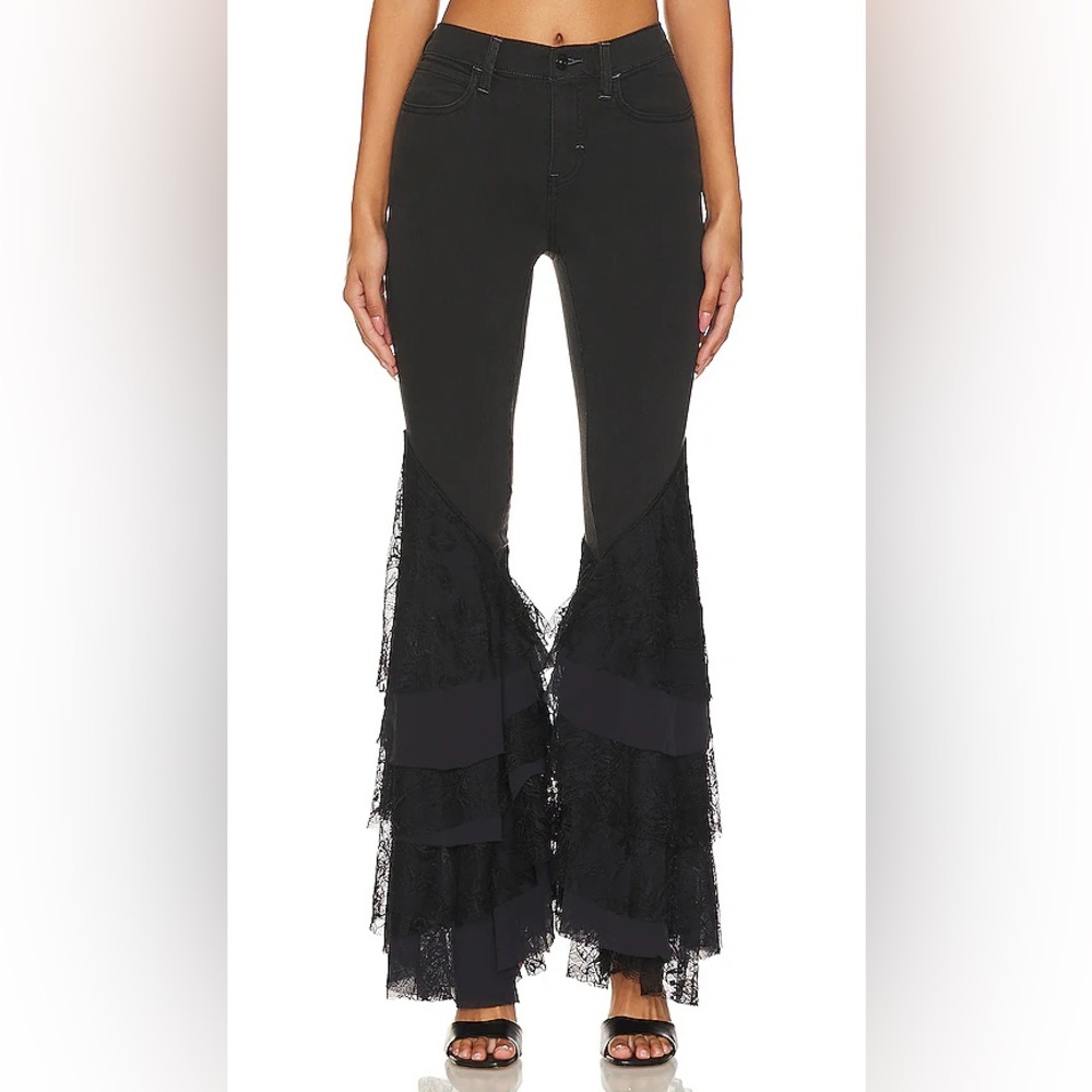 SOLD OUT Free People x Revolve Mystique Lace Flare Jeans